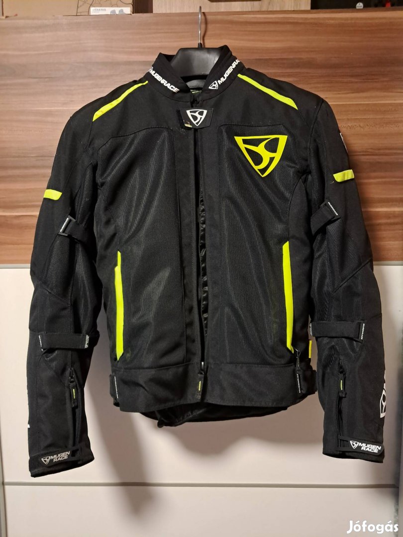 Mugen Race motoros textil kabat XS méret