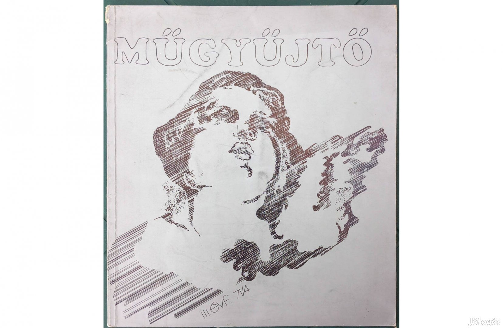 Műgyűjtő 1971/4. A műbarátok és a műkereskedők lapja - III. évfolyam 4