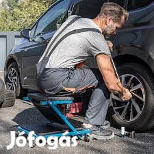Mühely aláfekvő ágy!Scheppach 150kg terherbirás!Székké alakítható!