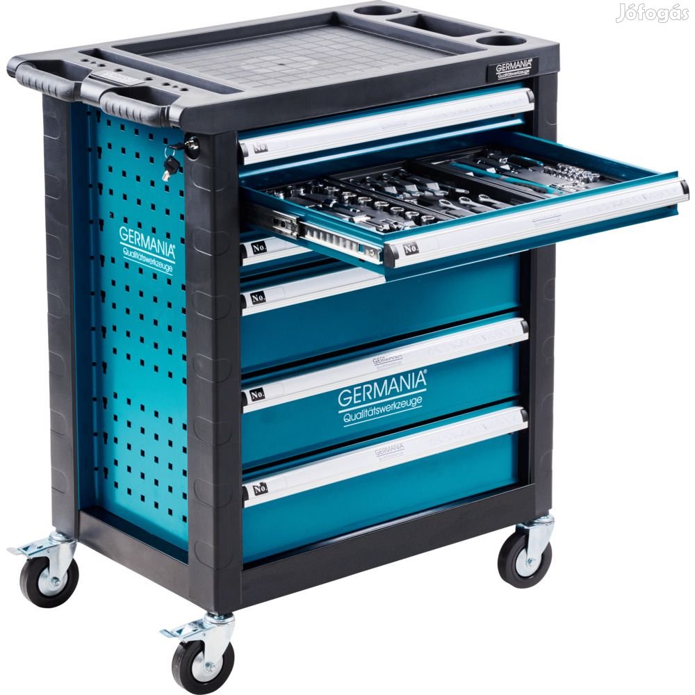 Műhelykocsi -szerszámoskocsi-Germania GWT11, 70 darabos