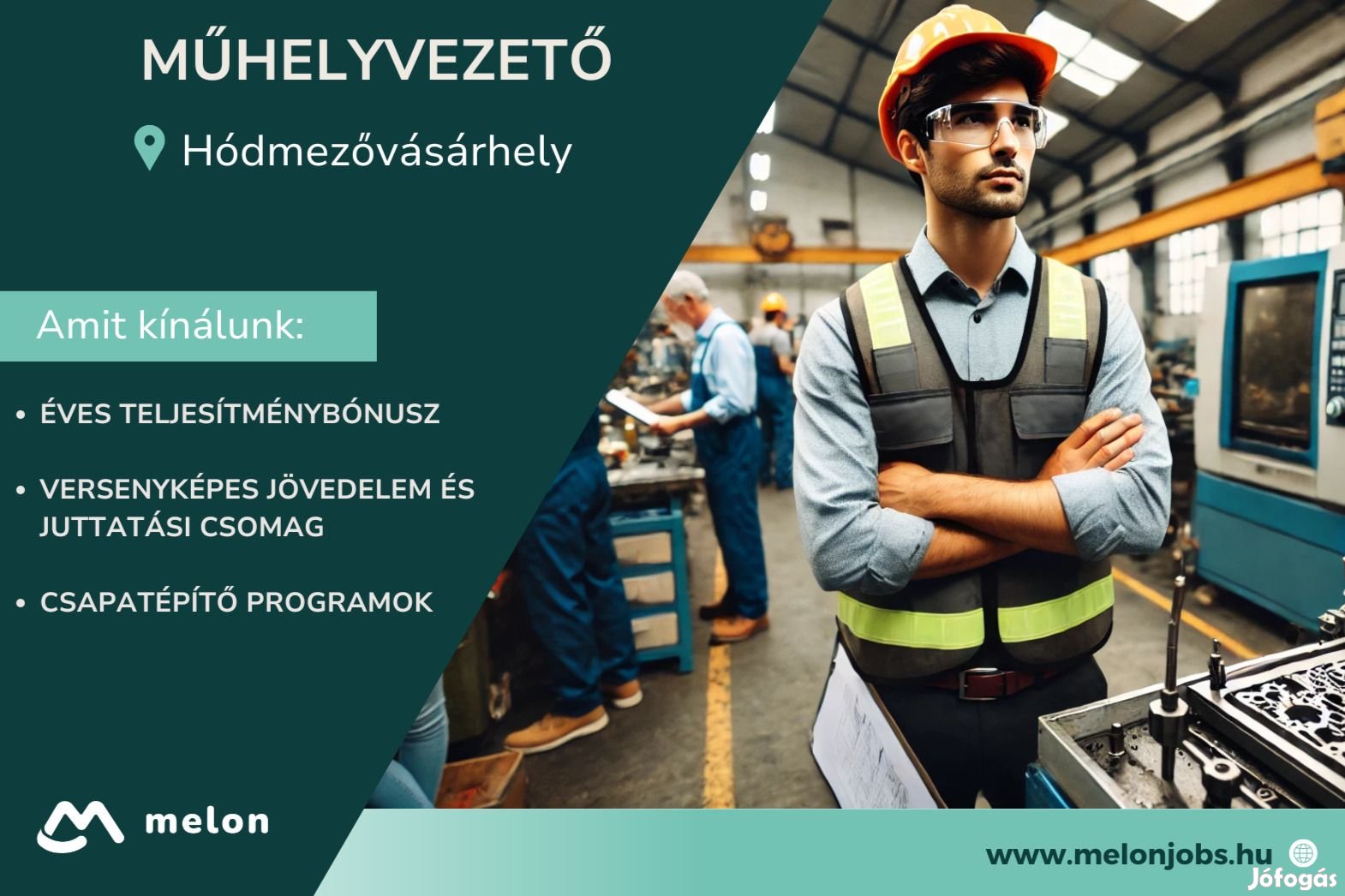 Műhelyvezető álláslehetőség