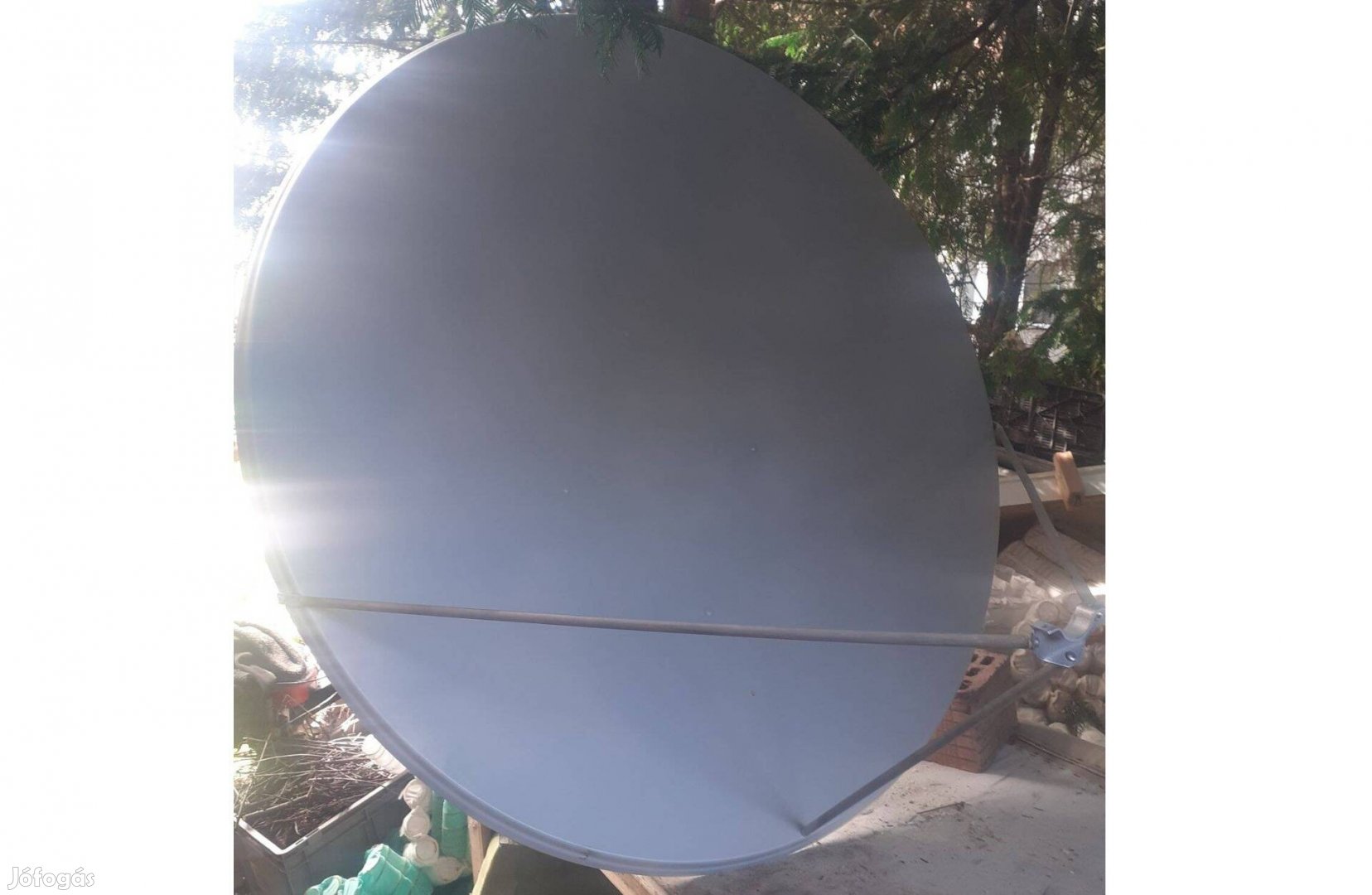 Műholdvevő antenna eladó 140 cm alumínium