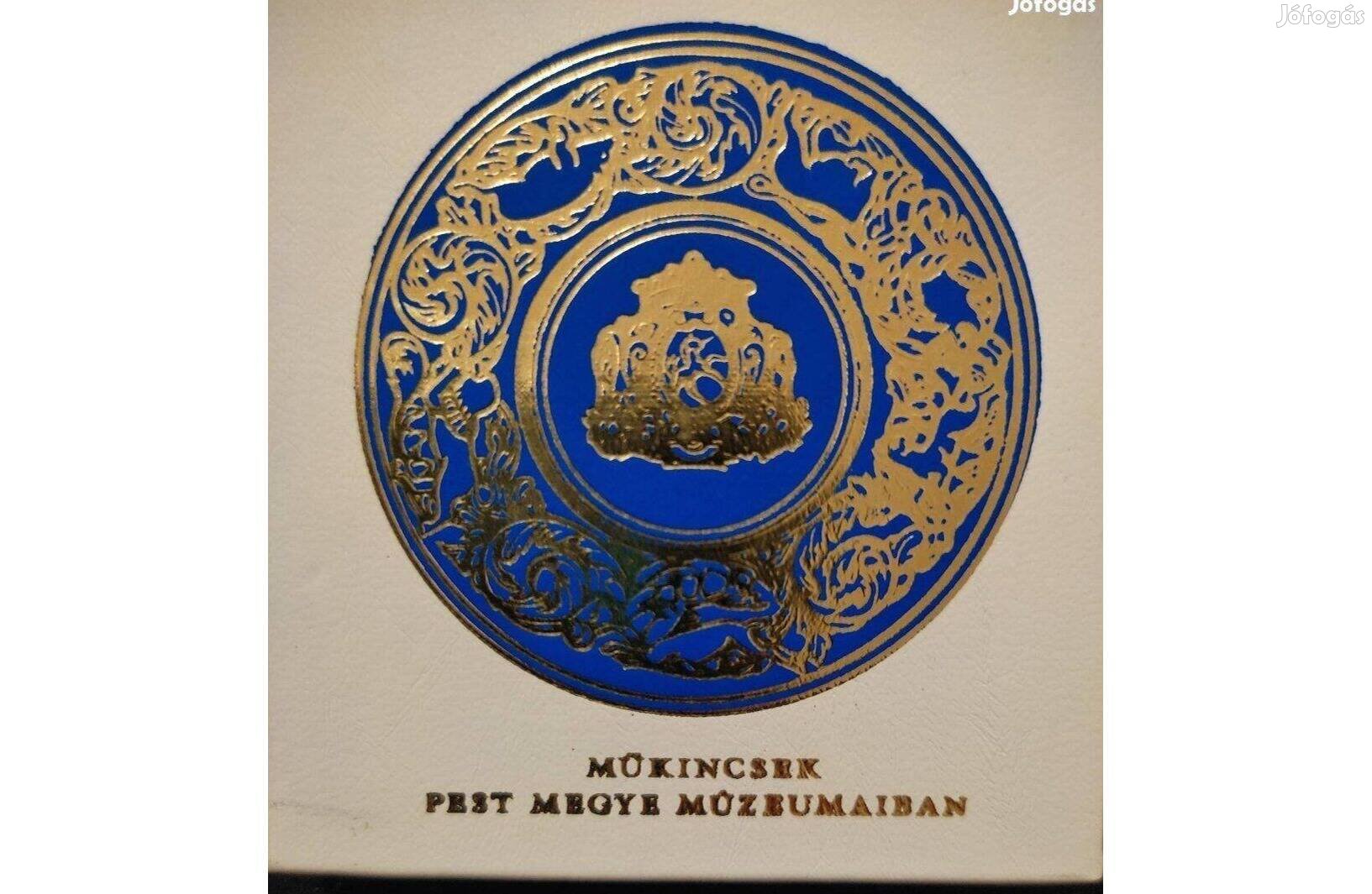 Műkincsek Pest megye múzeumaiban - aranyozott minibook
