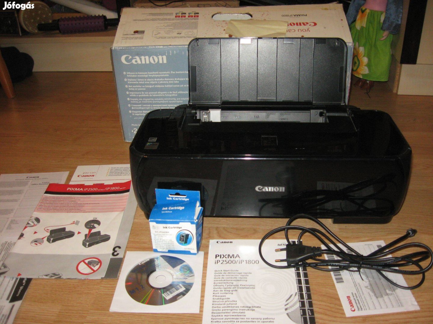 Működő Canon Pixma IP1800 Nyomtató Tintasugaras Printer Dobozos