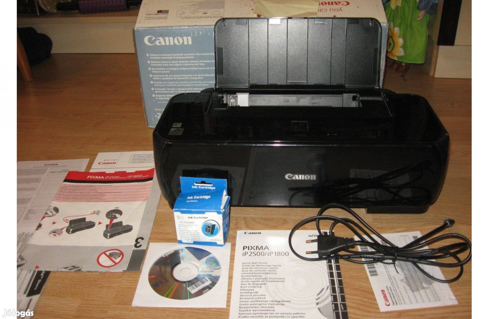 Működő Canon Pixma IP1800 Nyomtató Tintasugaras Printer Dobozos