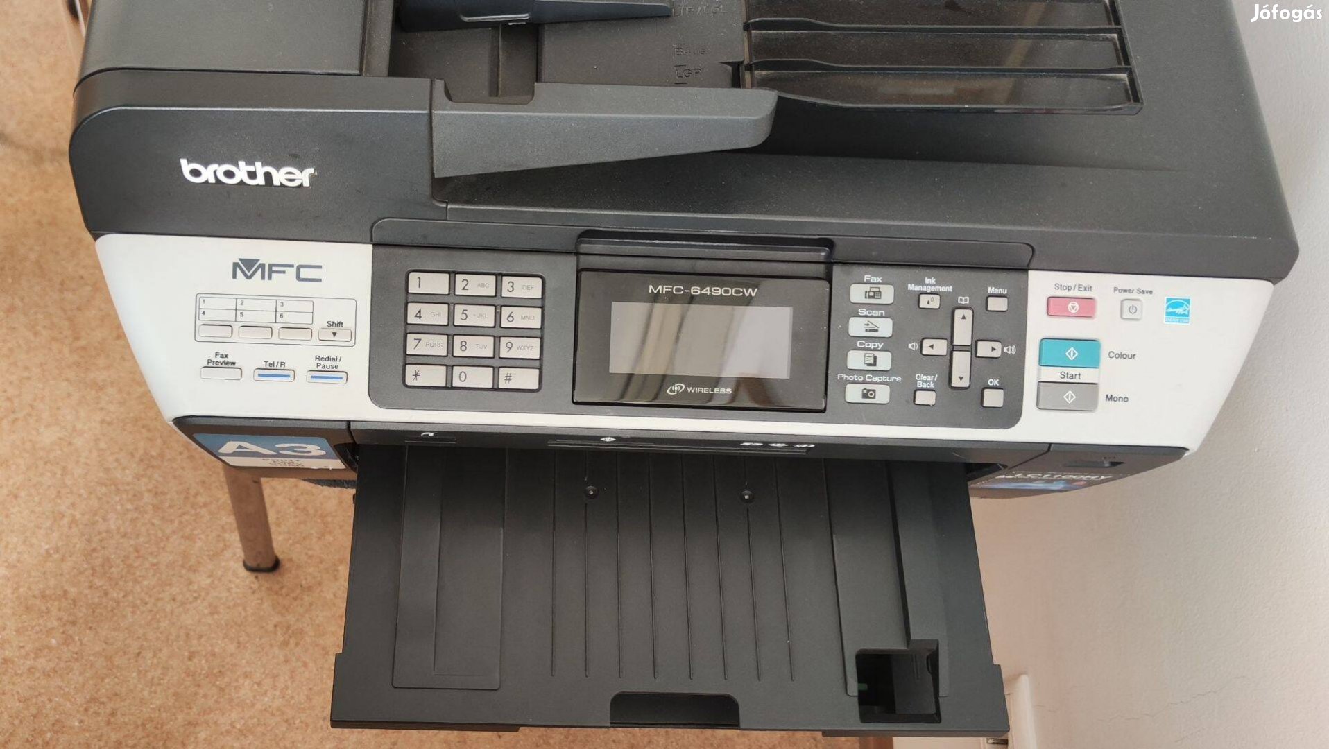 Működőképes Brother MFC-6490CW multifunkciós nyomtató A3