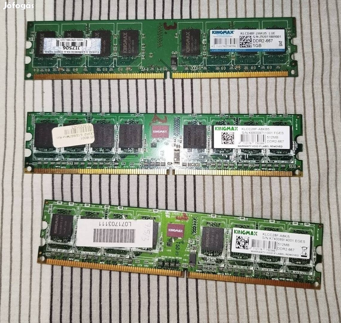 Működőképes DDR-2 RAM-ok eladók