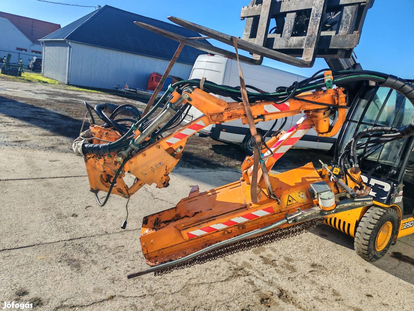 Mulag mulcsozó rézsűnyiró multicar unimog