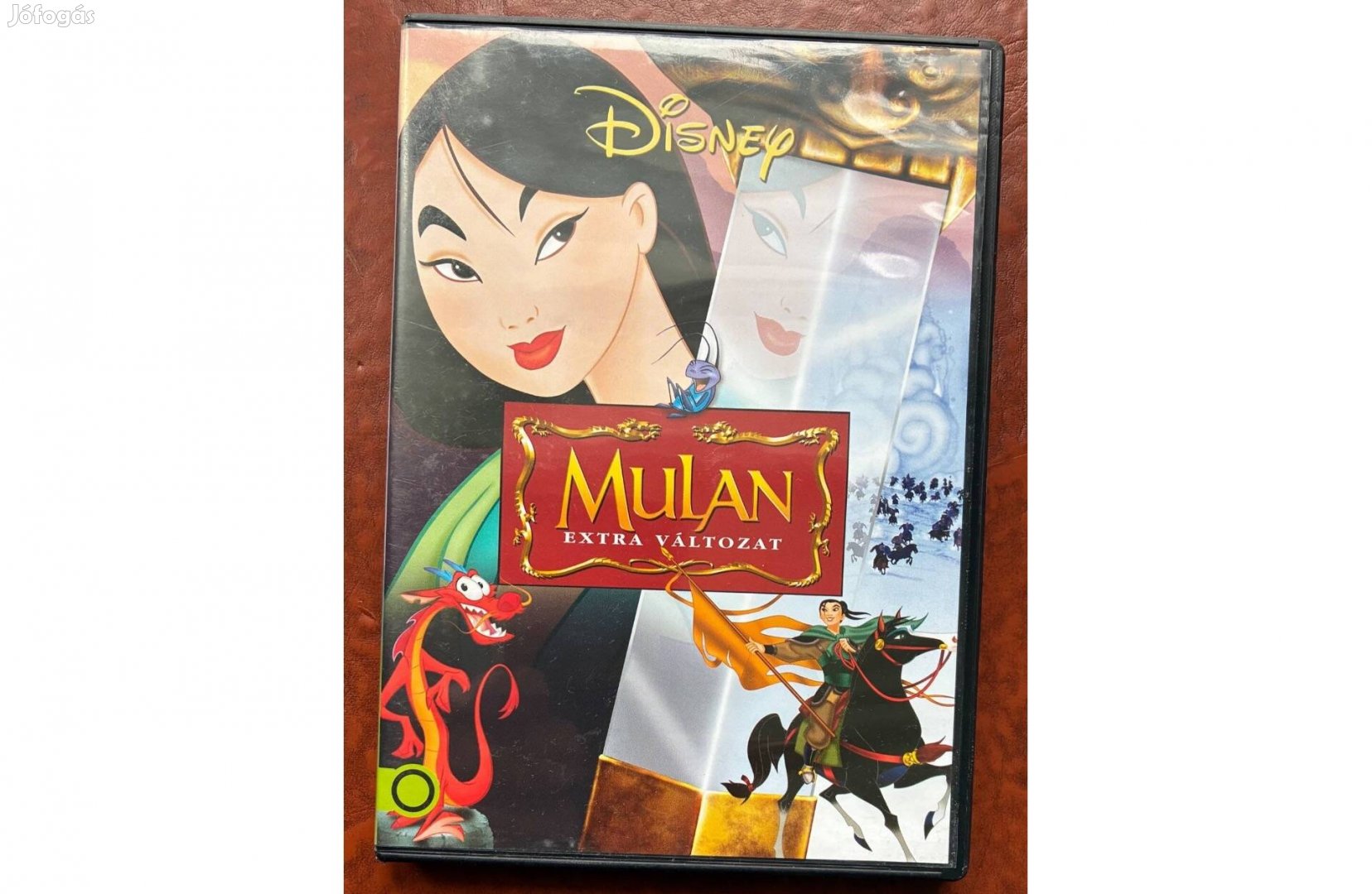 Mulan DVD extra változat ,szinkronizált ,újszerű