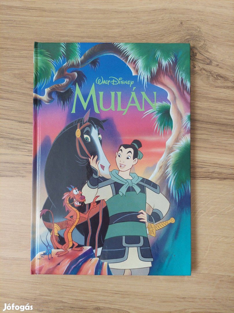 Mulán Disney mesekönyv, gyerek könyv