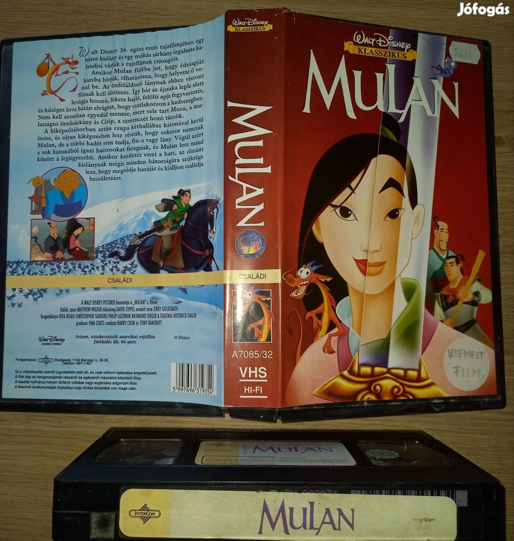 Mulan - rajzfilm disney - nagytok