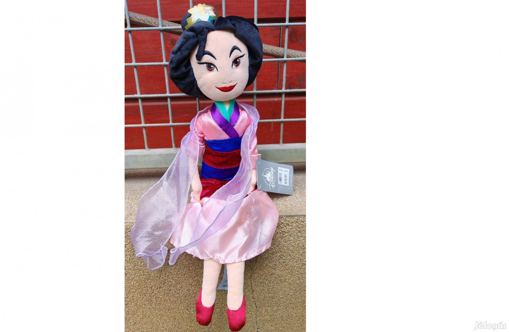 Mulan hercegnő eredeti Disney plüss (új, címkés)