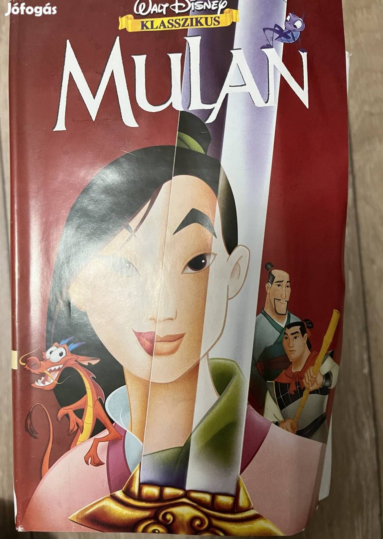 Mulan rajzfilm vhs eladó.