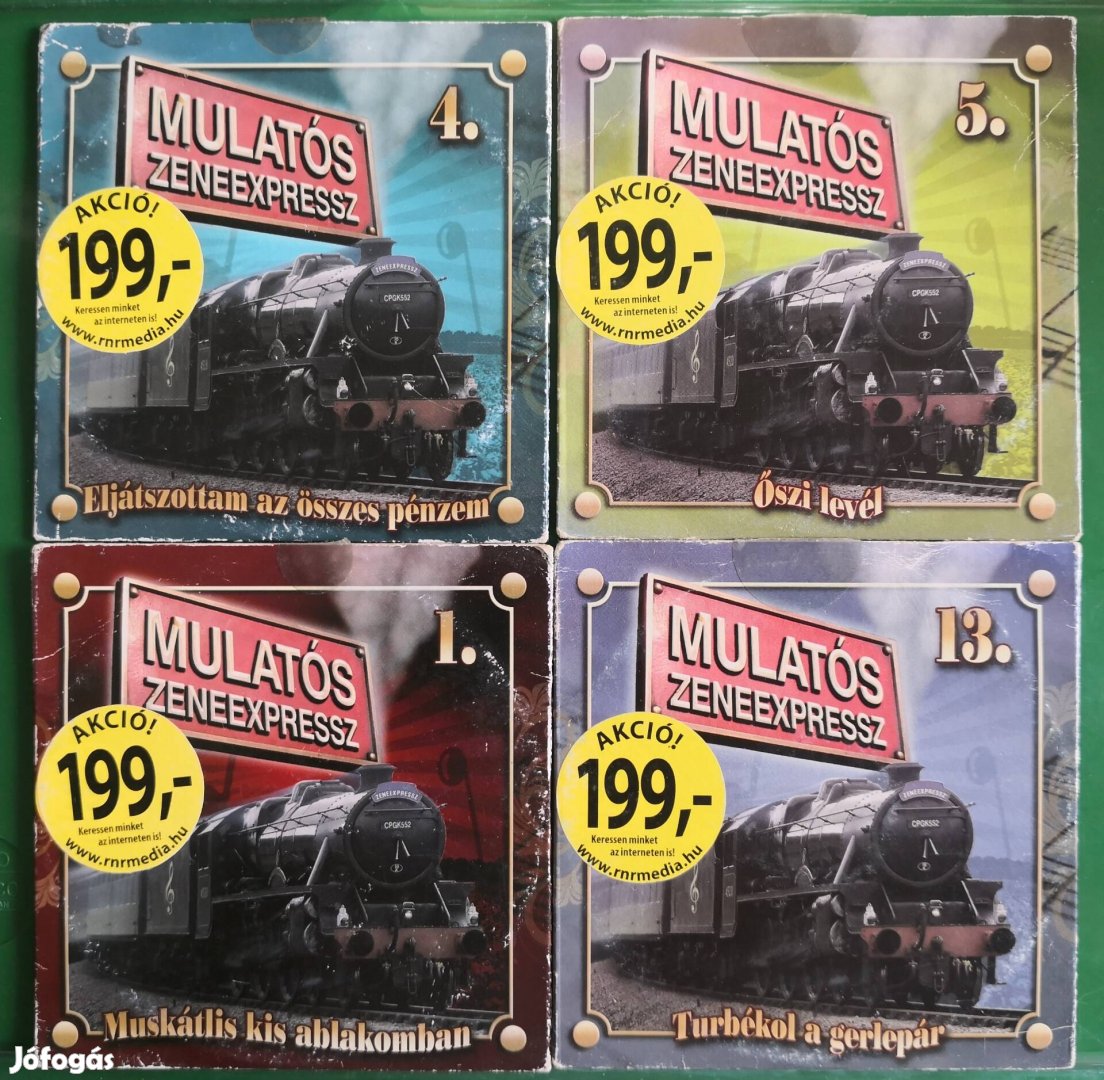 Mulatós CD lemezek.Rózsa Ignác.Mulatós Zeneexpress.