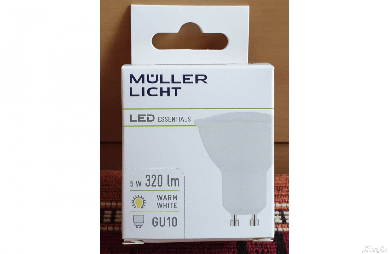 Müller Licht GU10 5W LED 2700K 5db!!! (meleg fehér) izzó égő Új