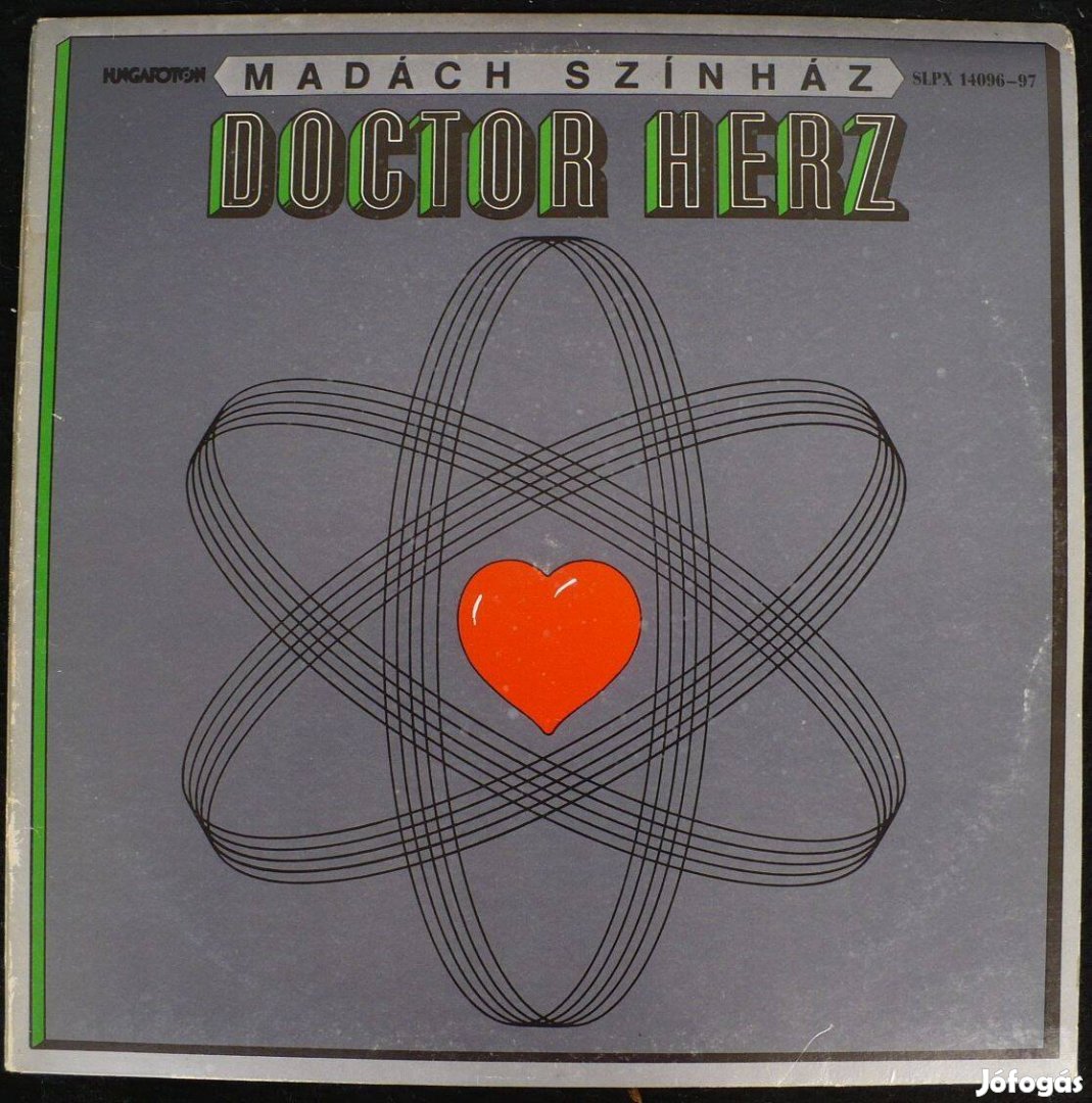 Müller-Tolcsvay-Bródy: Doctor Herz (2 LP, Madách Színház, rockmusical)