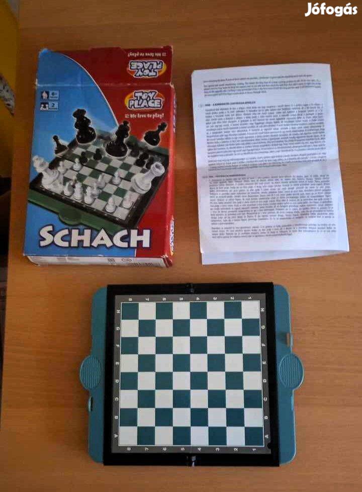 Müller - Toy Place utazó sakk készlet, új, eredeti dobozában