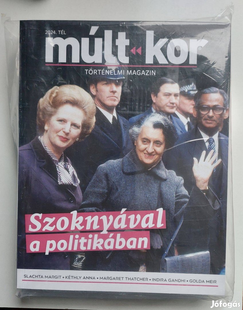 Múlt-kor történelmi magazin 5 száma eladó!