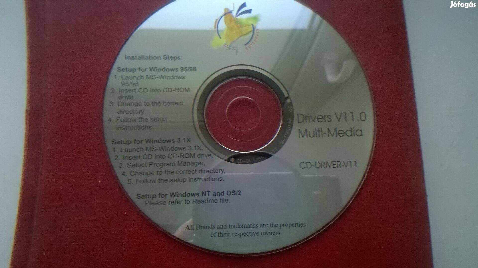Multi-media driver CD ,használt