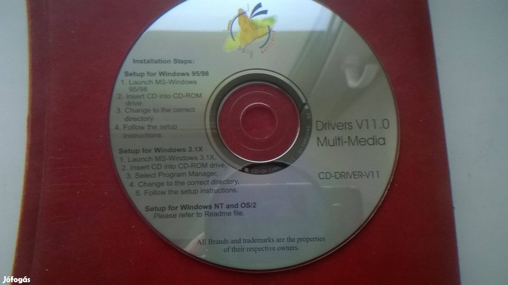 Multi-media driver CD ,használt
