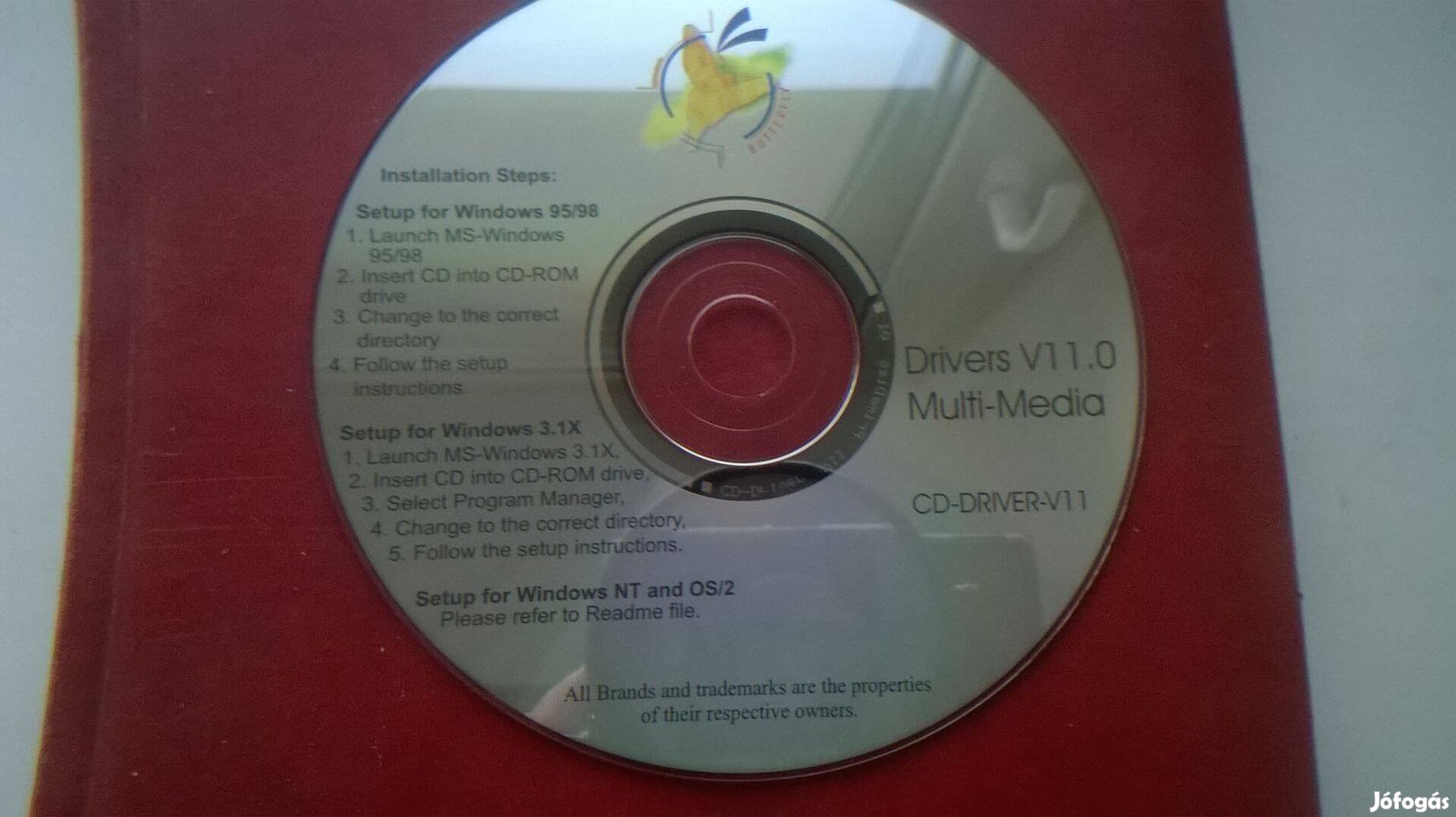 Multi-media driver CD ,használt