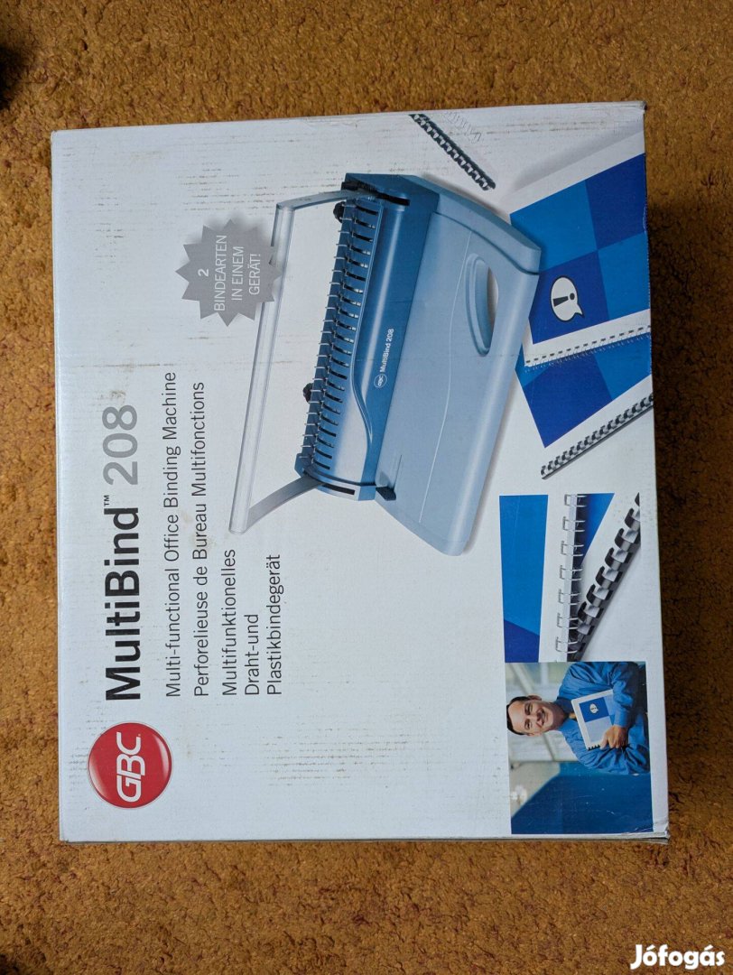 Multibind 208 spirálozó