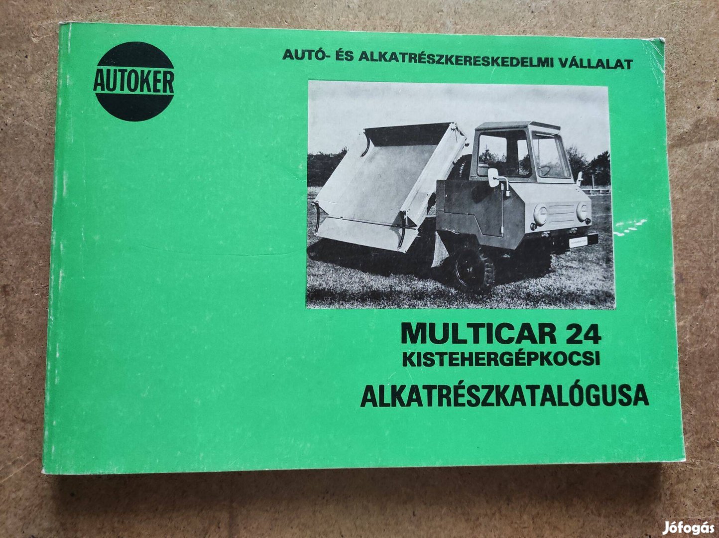 Multicar 24 alkatrészkatalógus