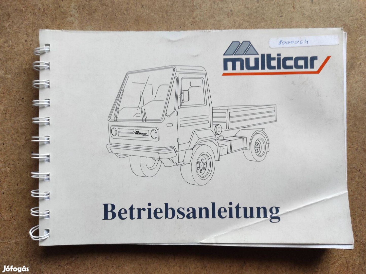 Multicar 26 kezelési üzemeltetési utasítás