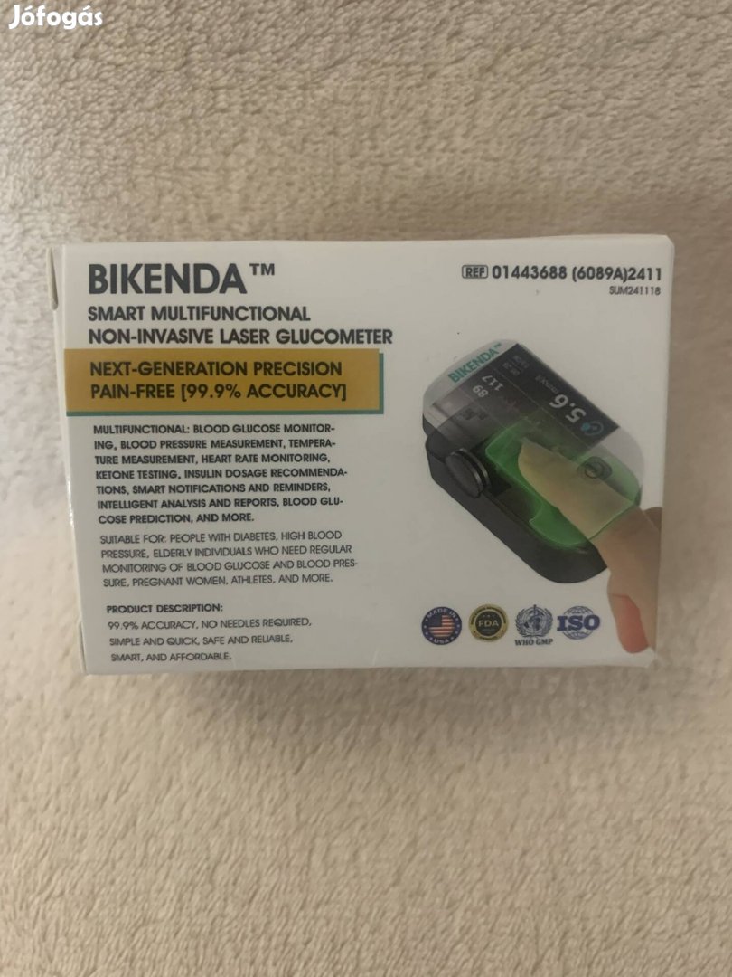 Multifunkcionális tű nélküli vércukorszintmérő vadi új