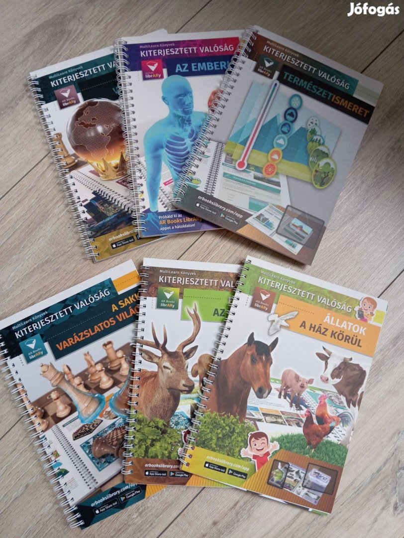 Multilearn könyvek kiterjesztett valóság állatok a ház körül sakk erdő
