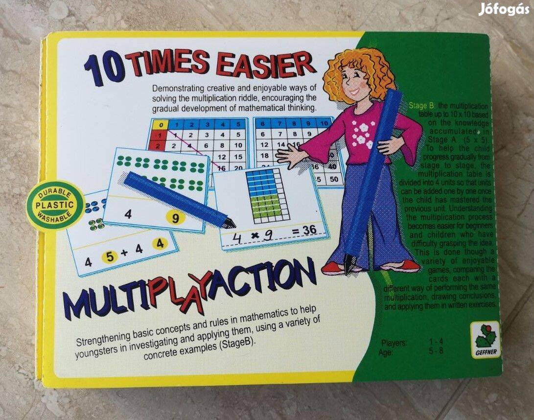 Multiplayaction - 6-10-ig szorzás, 6-8 éves korig, 1-4 játékos