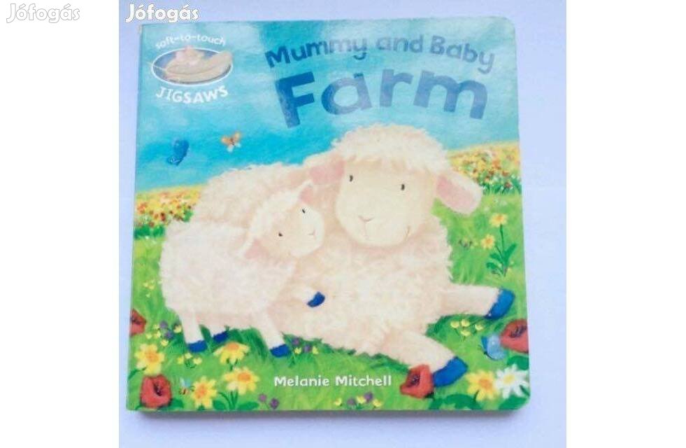 Mummy and Baby Farm, 3D könyv, puzzle, angol nyelvű 3D book