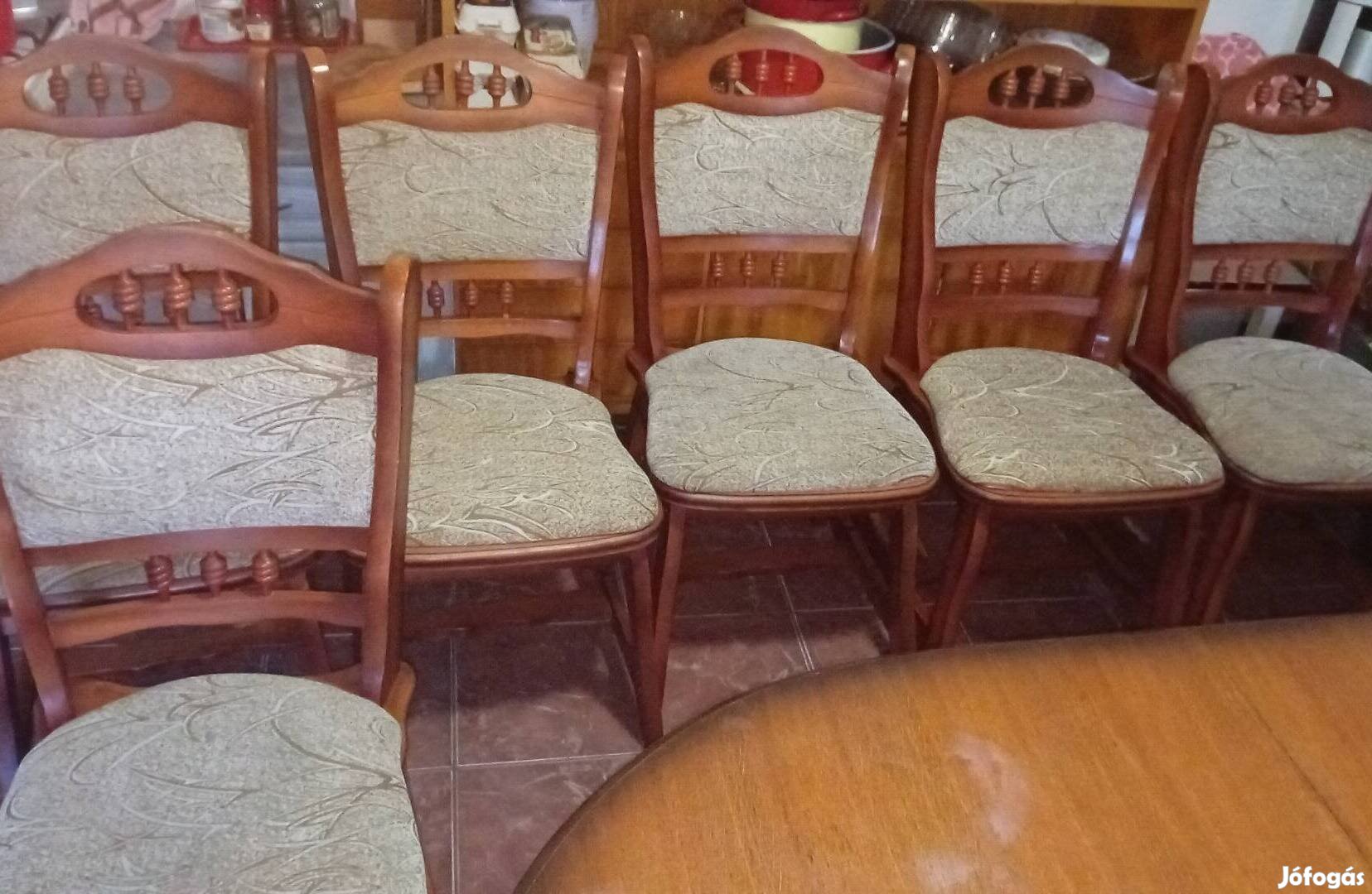 München étkezőgarnitúra asztal és 6db szek