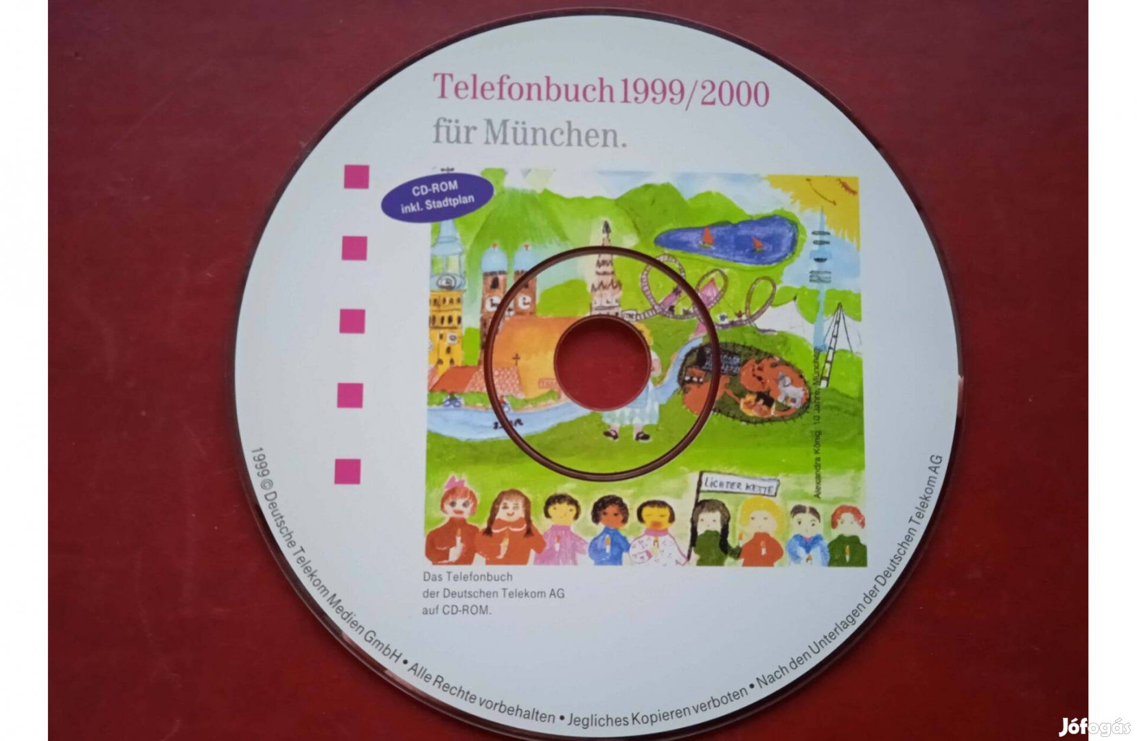 München telefonkönyv CD , 1999-2000