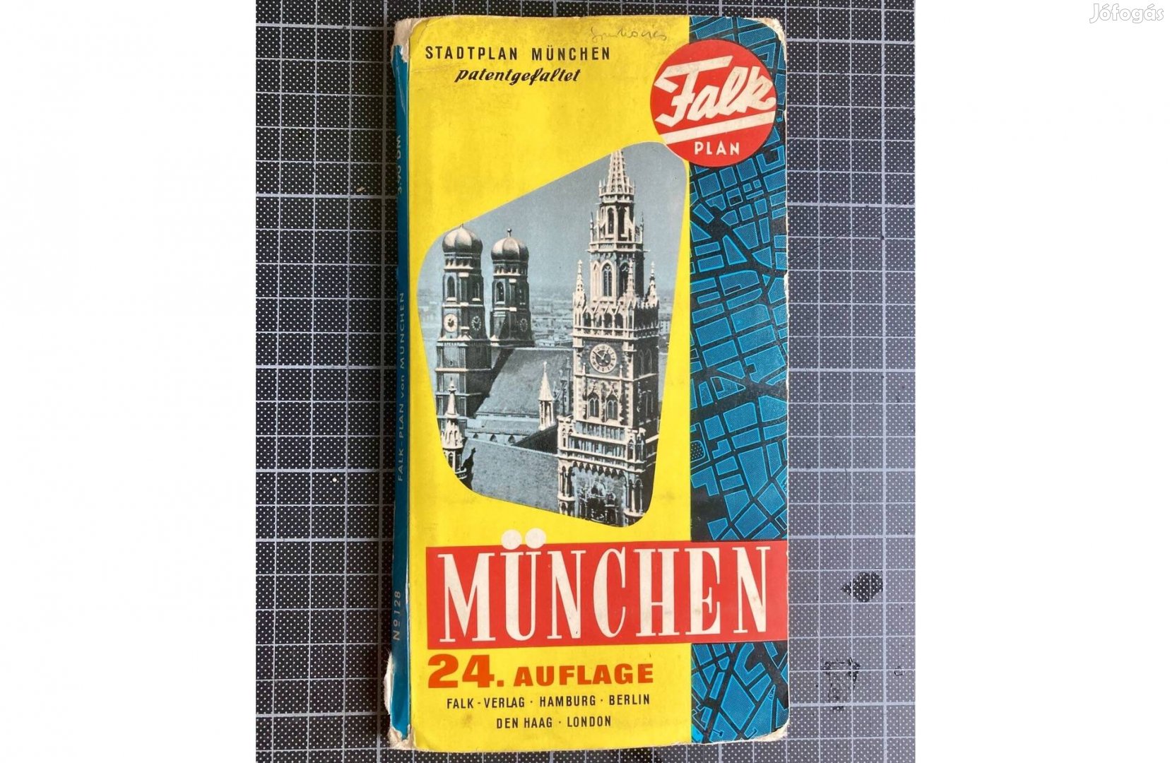 München térkép. Falk