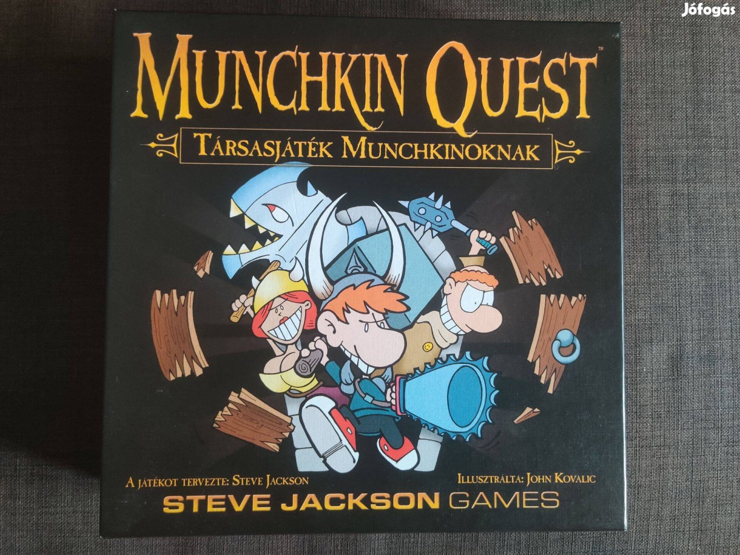 Munchkin Quest táblás paródia társas