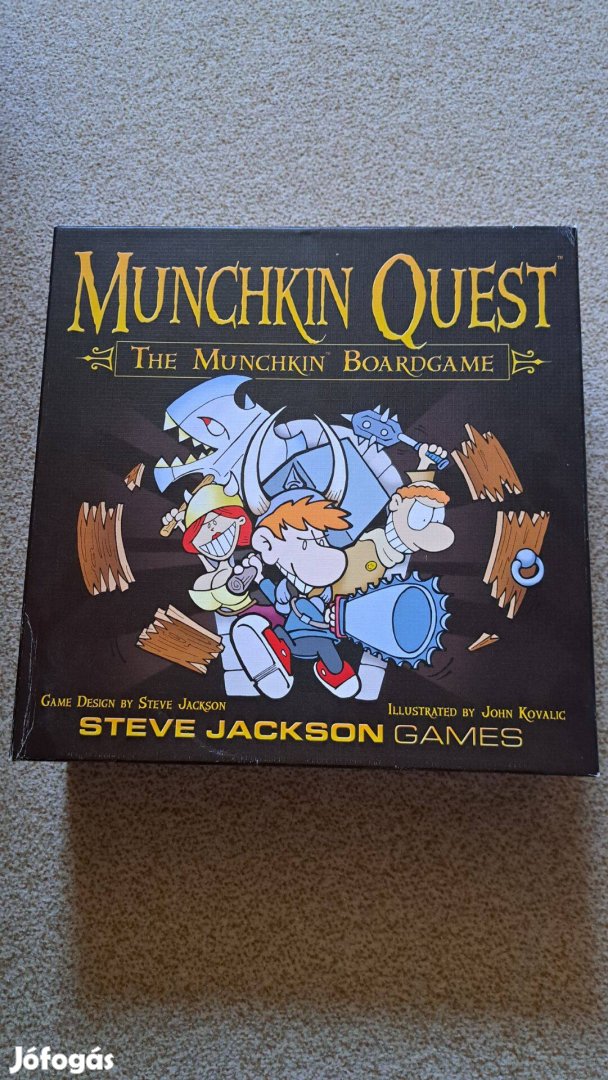 Munchkin Quest társasjáték angol nyelvű