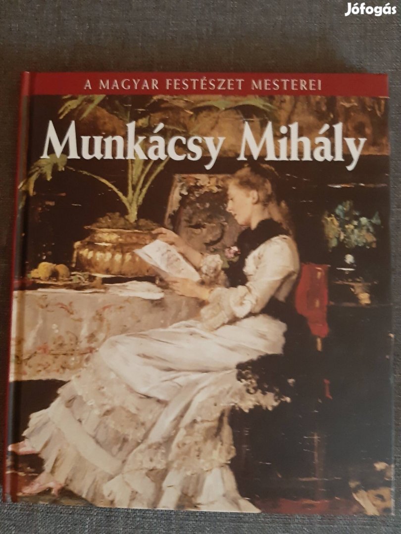Munkácsy Mihály művészeti könyv.