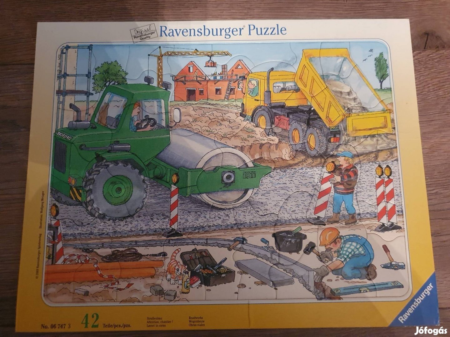 Munkagépek Ravensburger puzzle