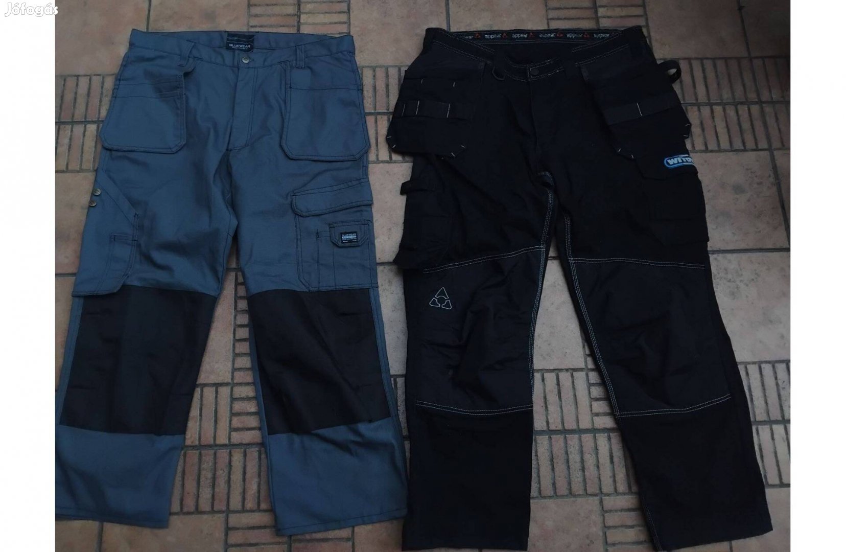 Munkás nadrág lengőzsebes munkásnadrág XL XXL 56 2db új