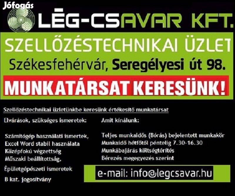 Munkatársat keresünk Áruszállító munkakörbe