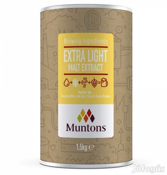 Muntons Extra Light 1,5 kg MALÁTAKIVONAT  (4822)