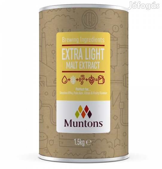 Muntons Extra Light 1,5 kg MALÁTAKIVONAT  (4822)