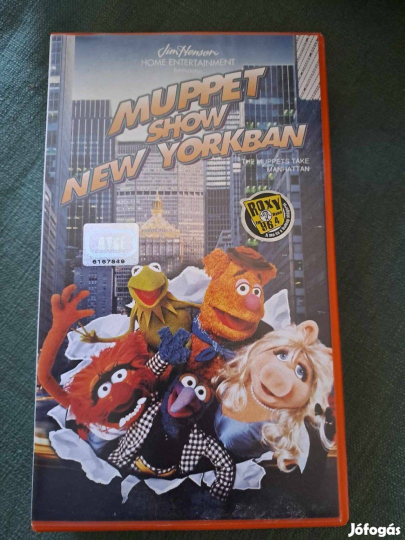 Muppet Show New Yorkban VHS