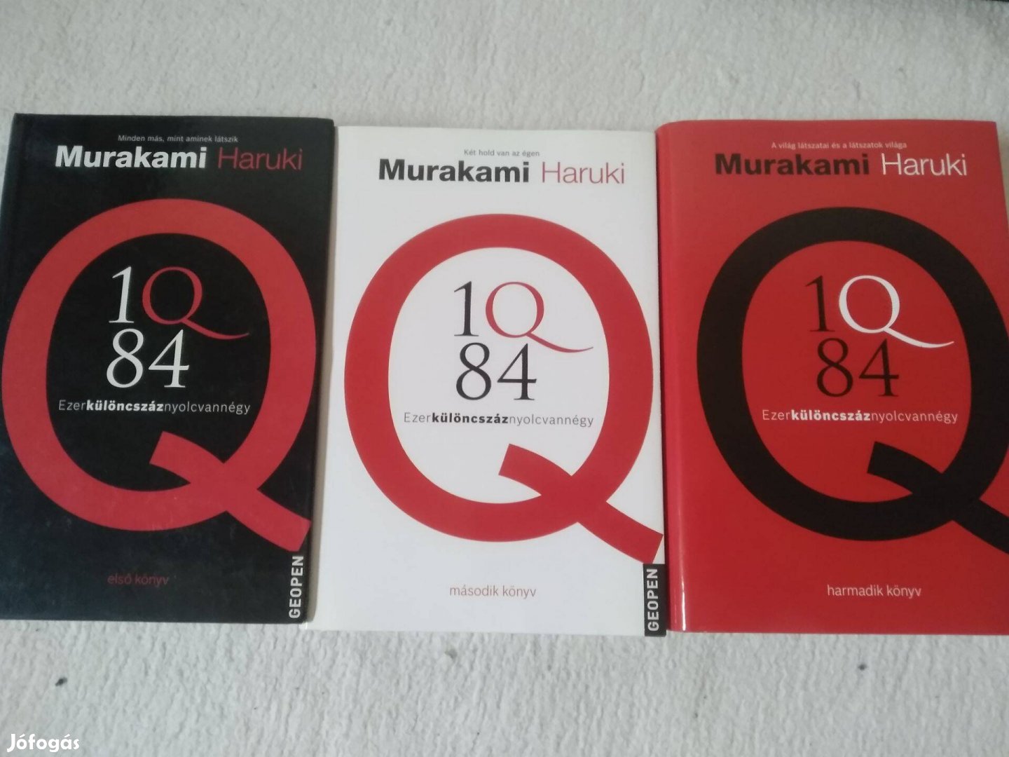 Murakami Haruki : 1Q84 - Ezerkülöncszáznyolcvannégy 1-3