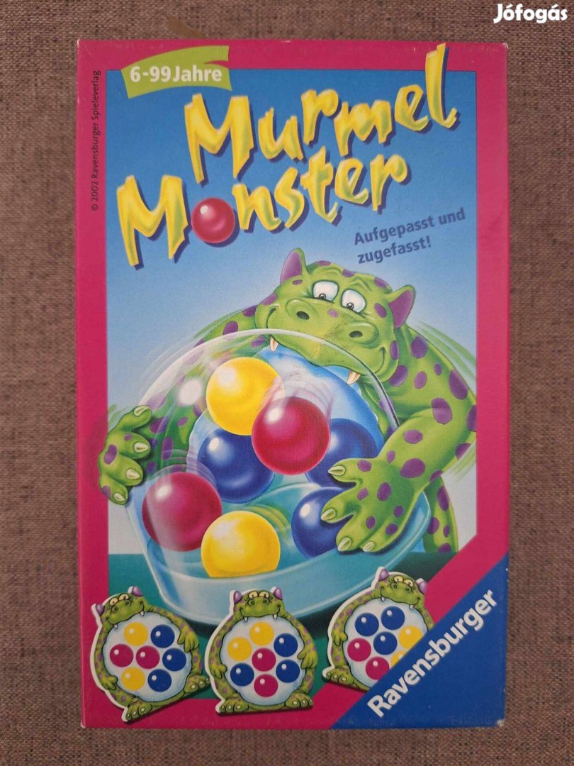 Murmel Monster-Márvány szörnyek társasjáték