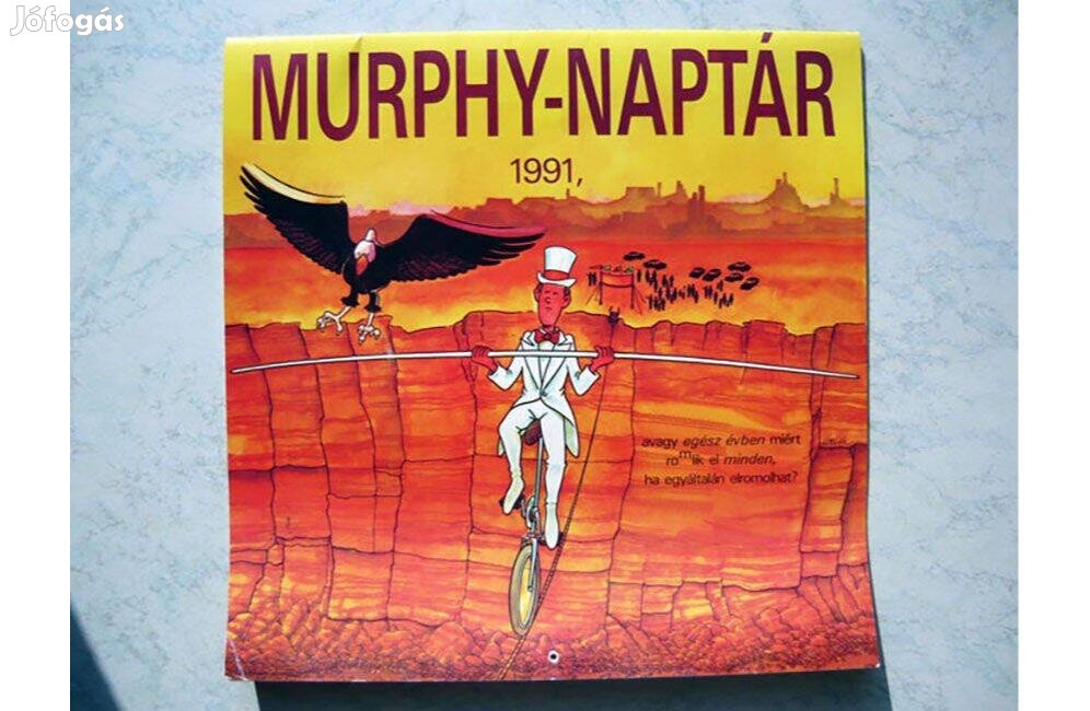 Murphy falinaptár - 1991, vicces idézetekkel