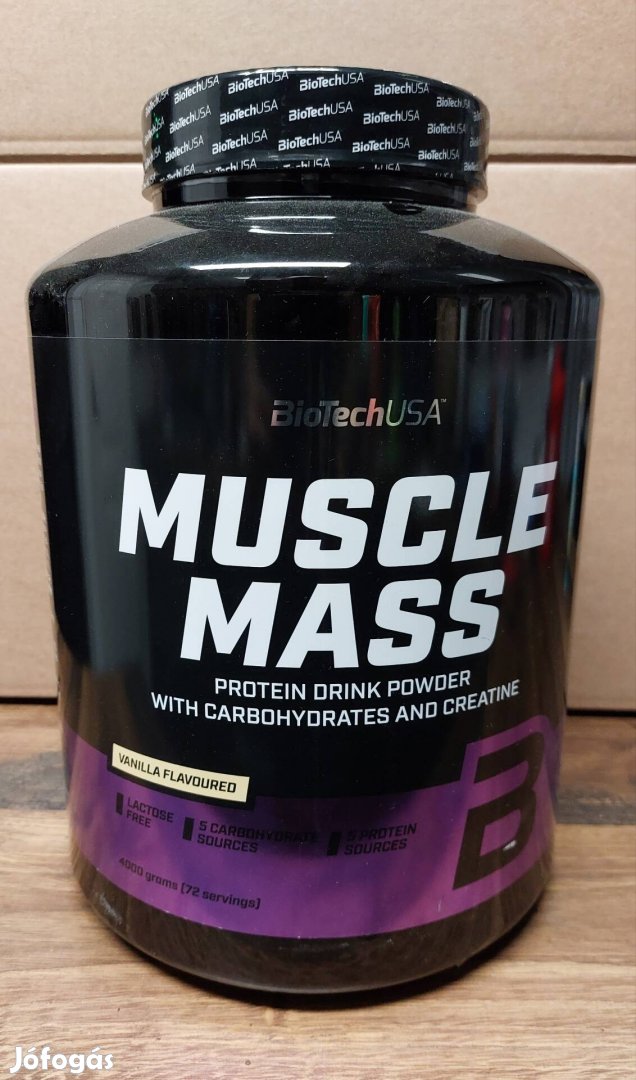 Muscle Mass 4kg vanília 