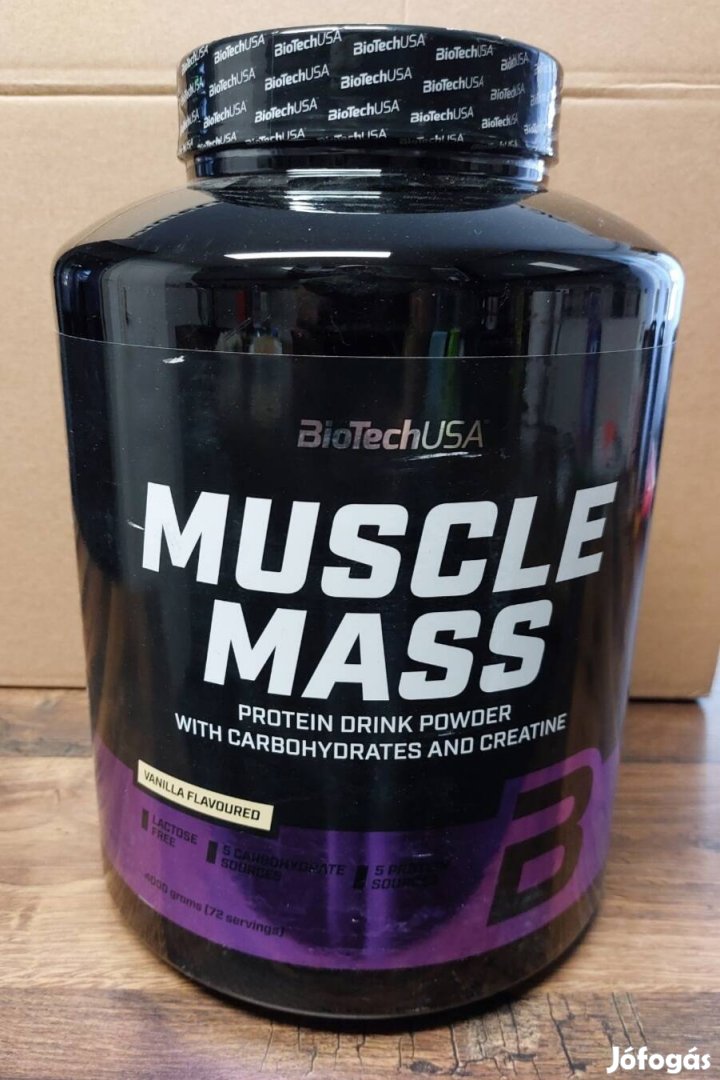 Muscle Mass 4kg vanília 