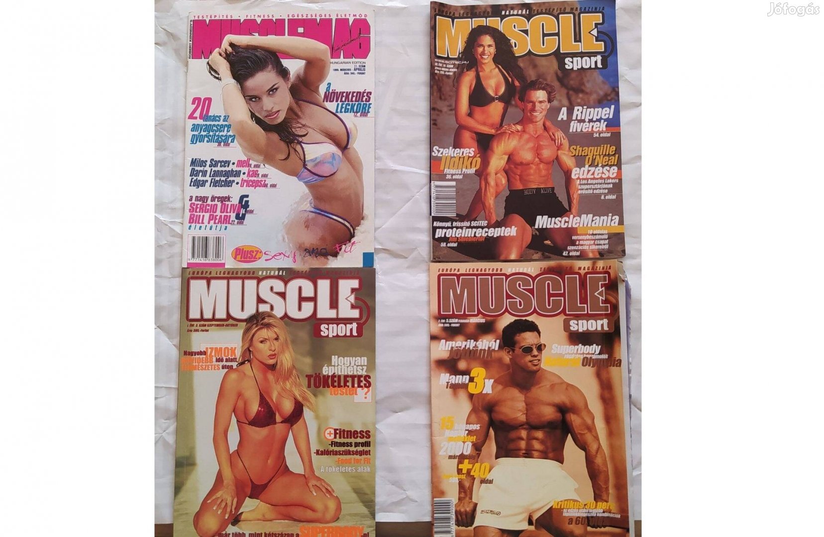 Muscle sport és Fitmuscle magazinok. Body Building és Fitness